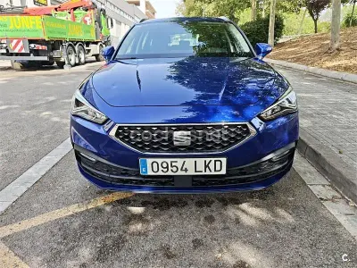 Usado Seat Leon ST XCELLENCE 150 CV (110 kW) 2020 Azul Familiar