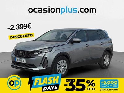 Usado Peugeot 5008 Active 130 CV (95 kW) 2020 Gris SUV