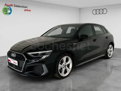Usado Audi A3 S-Line 150 CV (110 kW) 2024 Negro Berlina