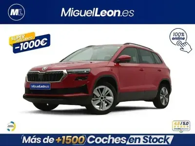 Usado Skoda Karoq Ambition 110 CV (80 kW) 2023 Rojo SUV