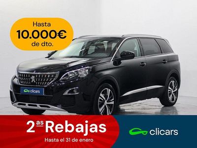 Negro Usado 2020 Peugeot 5008 Allure SUV | 19.390 € (Precio justo)