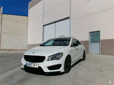 Usado Mercedes CLA220 AMG line 170 CV (125 kW) 2013 Blanco Berlina