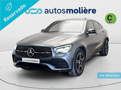 Usado Mercedes GLC300 245 CV (180 kW) 2019 Gris Coupe