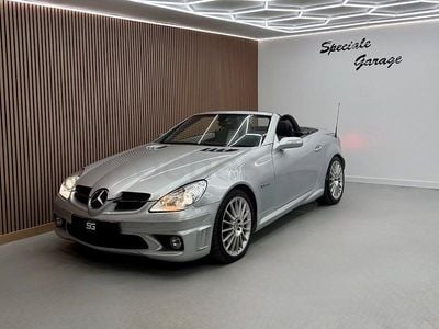 Usado Mercedes SLK55 AMG AMG 360 CV (264 kW) 2007 Gris / plata Descapotable