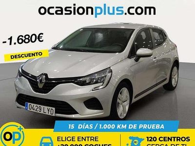 Usado Renault Clio V Intens 91 CV (66 kW) 2022 Gris Utilitario