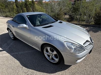Usado Mercedes SLK200 163 CV (119 kW) 2004 Gris / plata Descapotable