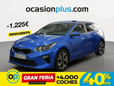 Usado Kia Ceed 120 CV (88 kW) 2020 Azul Utilitario