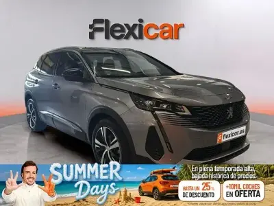 Usado Peugeot 3008 Allure 130 CV (95 kW) 2021 Gris SUV