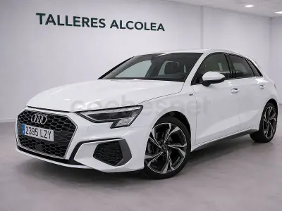 Usado Audi A3 S-Line 150 CV (110 kW) 2022 Blanco Berlina