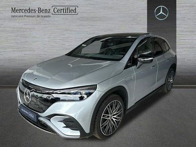 Usado Mercedes EQE350 AMG line 214 kW (292 CV) 2023 Plata hightech SUV