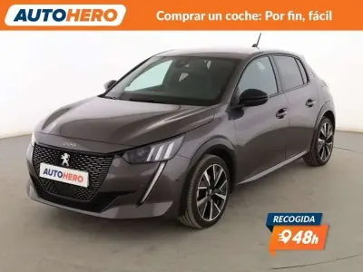 Usado Peugeot 208 GT 101 CV (74 kW) 2022 Gris Utilitario