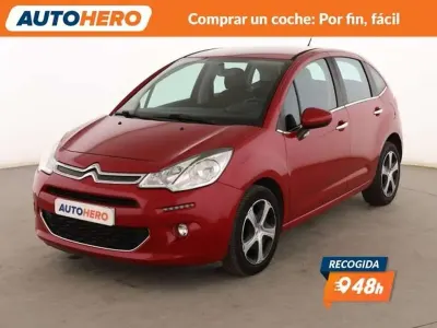 Usado Citroën C3 Live 82 CV (60 kW) 2016 Rojo Utilitario