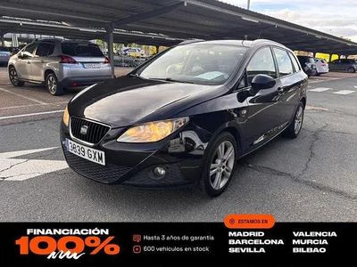 Begagnad Seat Ibiza Style 104 HK (76 kW) 2010 Svart