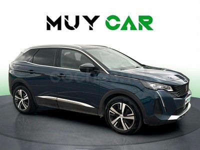 Usado Peugeot 3008 GT 131 CV (96 kW) 2021 Azul SUV