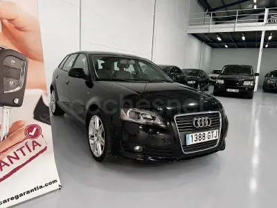 Usado Audi A3 Attraction 105 CV (77 kW) 2010 Negro Utilitario