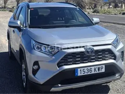 Usado Toyota RAV4 Hybrid Advance 197 CV (144 kW) 2019 Gris / plata SUV