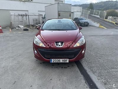 Usado Peugeot 308 CC Sport 156 CV (114 kW) 2010 Rojo Descapotable