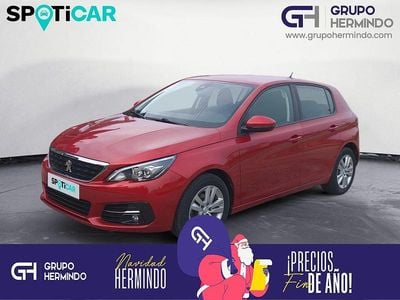 Rojo Usado 2020 Peugeot 308 Active Berlina | 13.850 € (Precio justo)