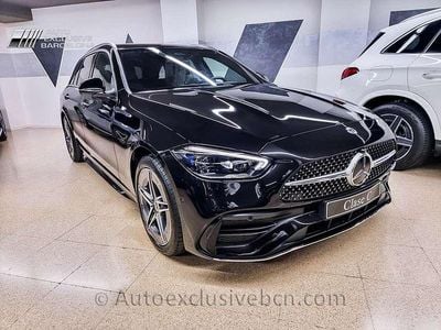 Negro Usado 2024 Mercedes C300e Familiar | 46.500 € (Precio justo)