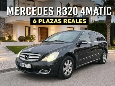 Usado Mercedes R320 224 CV (164 kW) 2006 Negro Familiar