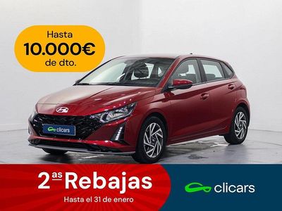 Usado Hyundai i20 100 CV (73 kW) 2024 Rojo Berlina
