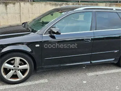 Usado Audi A4 Sport 140 CV (102 kW) 2007 Negro Familiar