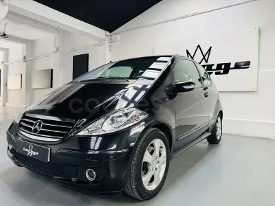 Usado Mercedes A200 Avantgarde 140 CV (102 kW) 2005 Negro Berlina