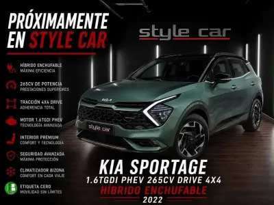 Usado Kia Sportage 265 CV (194 kW) 2022 Verde SUV