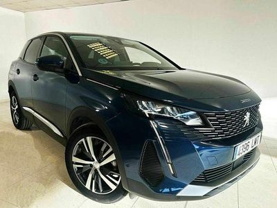 Usado Peugeot 3008 Allure 131 CV (96 kW) 2021 Azul Monovolumen