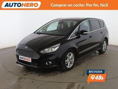 Usado Ford S-MAX Titanium 150 CV (110 kW) 2017 Negro Monovolumen