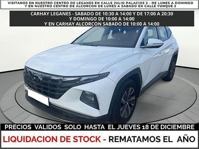 Blanco Usado 2021 Hyundai Tucson SUV | 23.490 € (Precio justo)