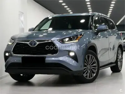 Usado Toyota Highlander Advance 246 CV (180 kW) 2023 Azul SUV