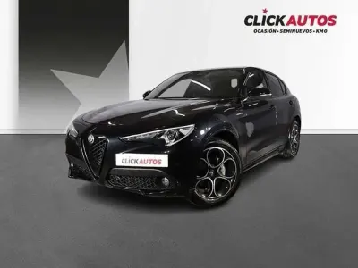 Usado Alfa Romeo Stelvio Veloce 212 CV (155 kW) 2022 Negro SUV
