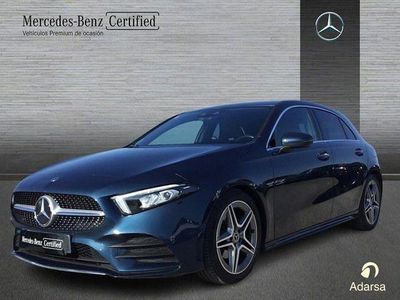 Usado Mercedes A200 150 CV (110 kW) 2021 Azul denim