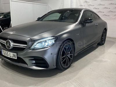 Usado Mercedes C43 AMG 390 CV (286 kW) 2020 Gris / plata Coupe