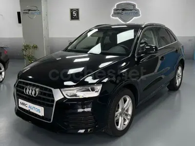 Usado Audi Q3 Sport 150 CV (110 kW) 2017 Negro SUV