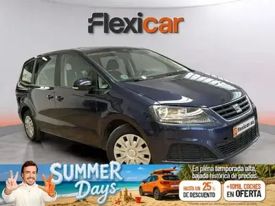 Usado Seat Alhambra 150 CV (110 kW) 2016 Azul Monovolumen