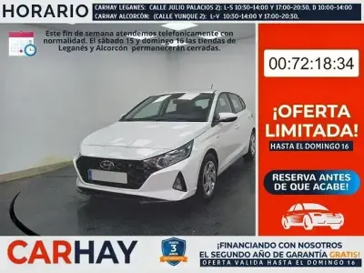 Usado Hyundai i20 101 CV (74 kW) 2021 Blanco Utilitario