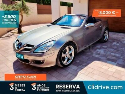 Gris / plata Usado 2005 Mercedes SLK200 Descapotable | 10.590 € (Precio justo)