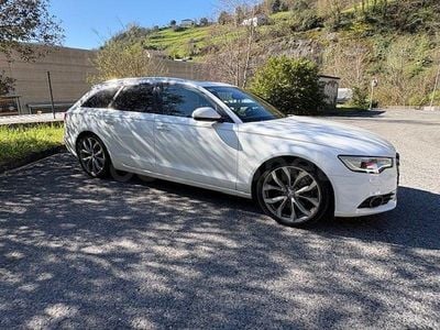 Usado Audi A6 Comfort 245 CV (180 kW) 2013 Blanco Familiar