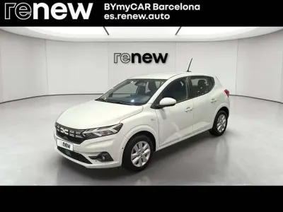 Usado Dacia Sandero Expression 101 CV (74 kW) 2023 Blanco Berlina