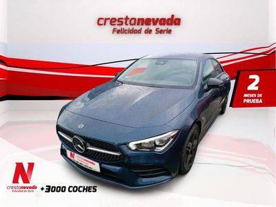Usado Mercedes CLA200 150 CV (110 kW) 2022 Azul Berlina