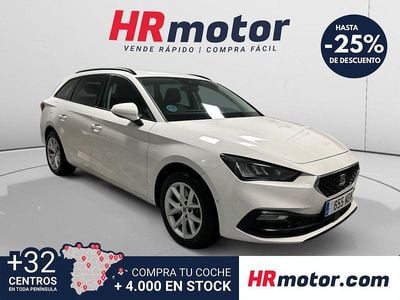 Usado Seat Leon Style 116 CV (85 kW) 2022 Blanco Familiar