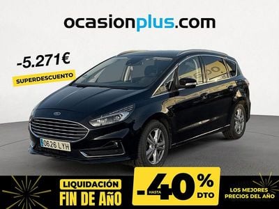 Negro Usado 2022 Ford S-MAX Titanium Monovolumen | 28.290 € (Precio justo)