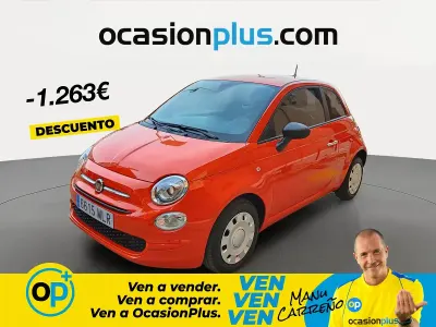 Usado Fiat 500 70 CV (51 kW) 2023 Naranja Utilitario