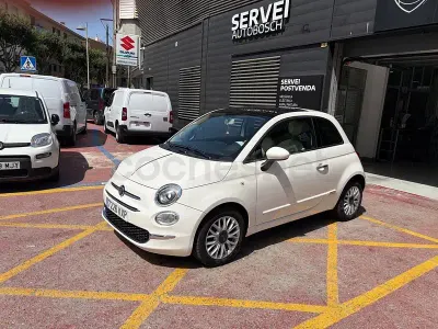 Usado Fiat 500 Lounge 85 CV (62 kW) 2019 Blanco Berlina