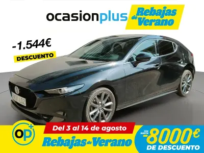 Usado Mazda 3 122 CV (89 kW) 2020 Negro