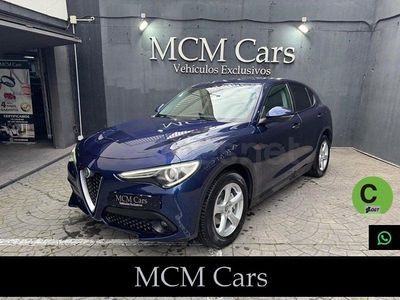 Usado Alfa Romeo Stelvio Super 180 CV (132 kW) 2017 Azul SUV