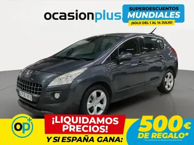 Usado Peugeot 3008 Premium 120 CV (88 kW) 2011 Gris Familiar