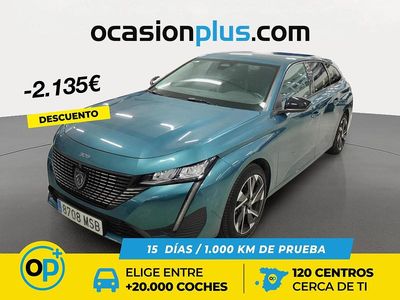 Azul Usado 2024 Peugeot 308 Allure Familiar | 20.190 € (Precio justo)